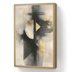 OnlyWow NÁSTENNÉ SVIETIDLO Abstraktné - čierne - farby - moderné 40x60 cm vyobraziť