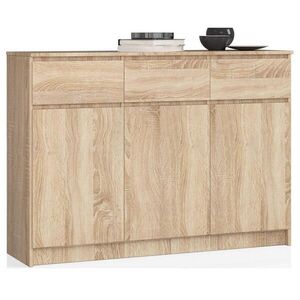 RAUMHIRSCH FURNITURE KOMODA dub Sonoma 99/138/40 vyobraziť