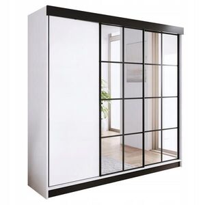 Kier Furniture POSUVNÁ SKRIŇA ARI 2 so zrkadlom 250 cm – dub Sonoma vyobraziť