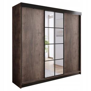 Kier Furniture BOTNÍK ASPER – biela / dub Craft zlatý vyobraziť