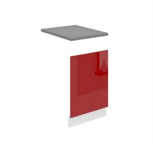 B BELINI GROUP PREDNÝ panel pre umývačku riadu PO 45 cm, bez rukoväte, červený s vysokým leskom vyobraziť
