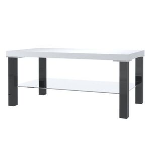 B BELINI GROUP OBÝVACÍ stôl 90 x 45 cm, čierno-biely vyobraziť