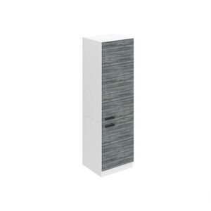 B BELINI GROUP VYSOKÁ kuchynská skrinka SSL 60x204 cm, s 2 dvierkami, Glamour Wood vyobraziť