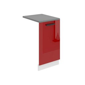 B BELINI GROUP PREDNÝ panel pre umývačku riadu PZ 45 cm, s rukoväťou, červený vysoký lesk vyobraziť
