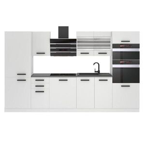 B BELINI GROUP KUCHYNSKÁ linka Mila 300 cm, bez pracovnej dosky, matná biela vyobraziť