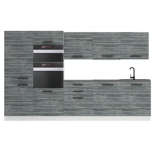 B BELINI GROUP KUCHYNSKÁ linka Grace 300 cm s pracovnou doskou, Glamour Wood vyobraziť
