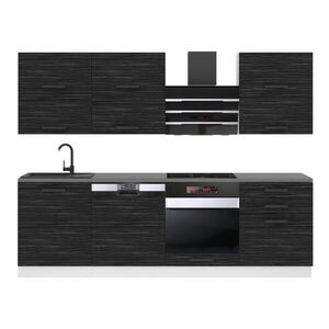 B BELINI GROUP KUCHYNSKÁ linka Madison 240 cm, bez pracovnej dosky, Royal Ebony vyobraziť