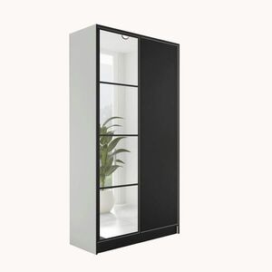 Kier Furniture ŠATNÍK EDEN 2-dverový v4 - 105x205x39 cm - Biela vyobraziť