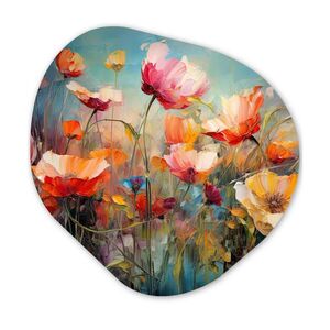 MuchoWow OBRAZ NA STENU Kvety - Akvarel - Umenie - Botanické - Príroda 40x40 cm vyobraziť