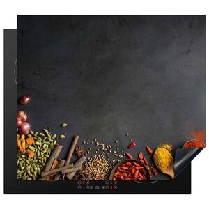 MuchoWow KRYT NA SPORÁK Bylinky - Potraviny - Korenie - Čierne - Paprika - Škorica 59x51 cm vyobraziť