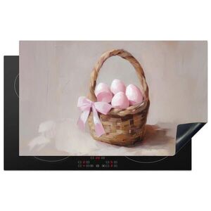 MuchoWow KRYT NA SPORÁK Košík - vajcia - ružový 83x51 cm vyobraziť