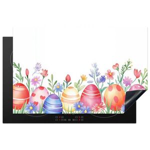 MuchoWow KRYT NA SPORÁK Kvetinová záhrada - Farebné - Vajíčka 81x52 cm vyobraziť