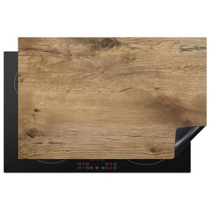 MuchoWow KRYT NA SPORÁK Drevo - hnedé - vzhľad dreva 81.6x52.7 cm vyobraziť