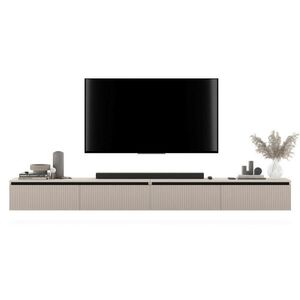 Meble Lindner TV STOLÍK sada 2 ks Selene matný kašmír 280 cm vyobraziť