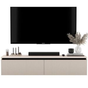 Meble Lindner TV STOLÍK Selene matný kašmír 140 cm vyobraziť