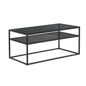 MID.YOU KONFERENČNÝ STOLÍK, čierna, sklo, 100/50/45 cm vyobraziť