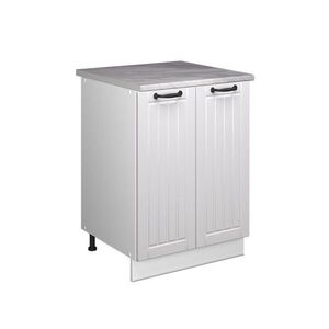 Vicco SPODNÁ SKRINKA POD DREZ Fame-Line, Biely vidiecky dom/biely, 60 cm vyobraziť
