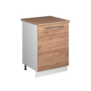 Vicco KUCHYNSKÁ SPODNÁ SKRINKA Fame-Line, Dub Goldkraft/biely, 60 cm 1 dvere s pracovnou doskou vyobraziť