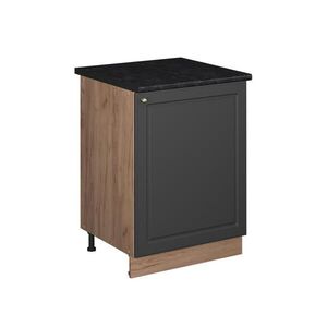 Vicco SPODNÁ SKRINKA POD DREZ Fame-Line, Antracitovo-zlatý vidiecky dom/Dub Goldkraft, 60 cm vyobraziť