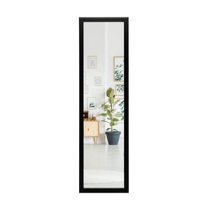 COSTWAY CELOPOSTUPOVÉ ZRKADLO Čierne vyobraziť
