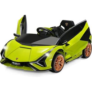 COSTWAY DETSKÉ auto Lamborghini 12V zelené vyobraziť