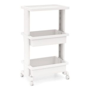 COSTWAY VOZÍK 81 cm biely vyobraziť