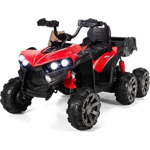 COSTWAY DETSKÁ ŠTVORKOLKA 12V elektrická červená vyobraziť