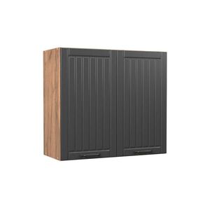 Vicco NÁSTENNÁ SKRINKA Fame-Line, Tmavo-sivá/Dub Goldkraft, 80 cm vyobraziť