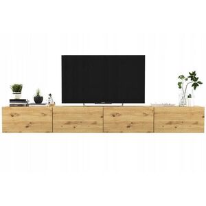Meble Lindner SADA 2 TV stolíkov Enjoy Dub Artisan 240 cm vyobraziť