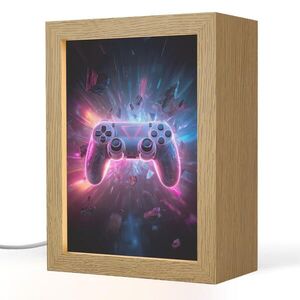 OnlyWow NOČNÁ LAMPA Ovládač - Neon - Explózia - Abstraktné 15x20 cm vyobraziť