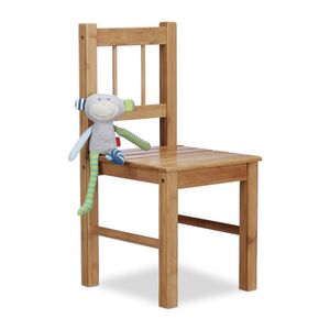 Relaxdays STOLIČKA Prírodná bambus 57 cm vyobraziť