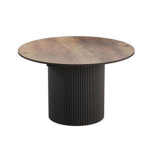 Vicco JEDÁLENSKÝ STÔL Calero, Rustikálny dub/čierna, 120-200 x 60 cm Rozšíriteľný vyobraziť