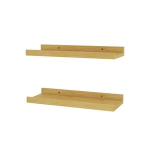 Vicco NÁSTENNÁ POLICA Linus Prírodné drevo 40 x 4 cm Sada 2 ks 40 vyobraziť