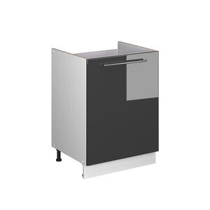 Vicco SPODNÁ SKRINKA POD DREZ Fame-Line, Antracit vysoký lesk/biely, 60 cm vyobraziť