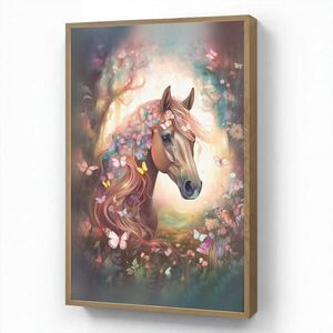 OnlyWow NOČNÁ LAMPA Kôň - Príroda - Kvety - Motýle - Les 60x90 cm vyobraziť
