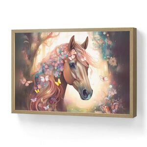 OnlyWow NOČNÁ LAMPA Kôň - Príroda - Kvety - Motýle - Les 60x40 cm vyobraziť