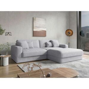 Sit & More ROHOVÁ SEDAČKA, textil, strieborná vyobraziť