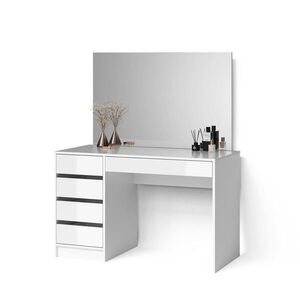 Livinity® TOALETNÝ STOLÍK Imola, biely, 120 cm so zrkadlom vyobraziť
