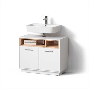 Livinity® SPODNÁ SKRINKA POD UMÝVADLO Temo biely 80 x 64 cm vyobraziť
