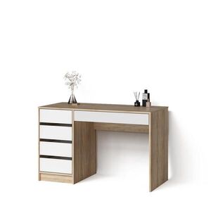 Livinity® TOALETNÝ STOLÍK Imola, biely/Sonoma, bez zrkadla vyobraziť