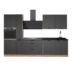 Vicco KUCHYNKA Fame-Line, Tmavo-sivá/Dub Goldkraft, 310 cm, AP Antracit vyobraziť