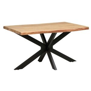 P & B JEDÁLENSKÝ STÔL, akácia, čierna, farba akácie, 160/90/76 cm vyobraziť