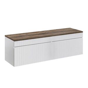 Petits-meubles SPODNÁ UMÝVADLOVÁ SKRINKA 160cm Zelie Biela vyobraziť