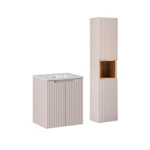 Petits-meubles KÚPEĽŇOVÝ NÁBYTOK 50cm Riva 2-dielna súprava Kašmír vyobraziť