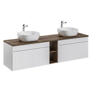 Petits-meubles DVOJITÉ UMÝVADLO 180cm Zelie Biela vyobraziť