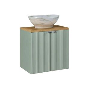 Petits-meubles UMÝVADLO 60cm Jade Zelená a drevo vyobraziť