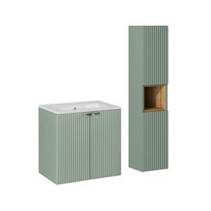 Petits-meubles KÚPEĽŇOVÝ NÁBYTOK 60cm Jade 2-dielna súprava Zelená vyobraziť