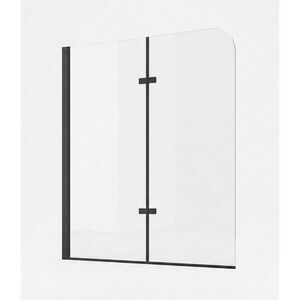 Badplaats VAŇOVÁ ZÁSTENA Austin 2 diely čierna - 100 x 140 cm vyobraziť