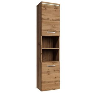 Badplaats KÚPEĽŇOVÁ SKRINKA Paso s 2 dverami dub - 35 x 35 x 160 cm vyobraziť