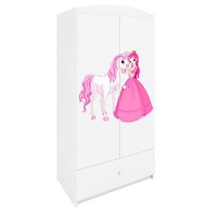 Petits-meubles SKRIŇA 2 dvere Babydream Biela vyobraziť